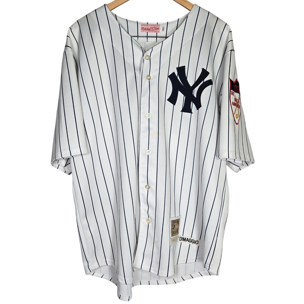 Mitchell & Ness New York Yankees DiMaggio Jersey Men's Size 52 Baseball‎